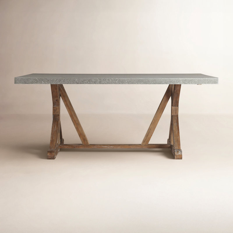 Brooksville Pine Solid Wood Base Dining Table