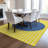 Machine Washable Indoor/Outdoor Chantille ACN994 Yellow Area Rug-1685528818