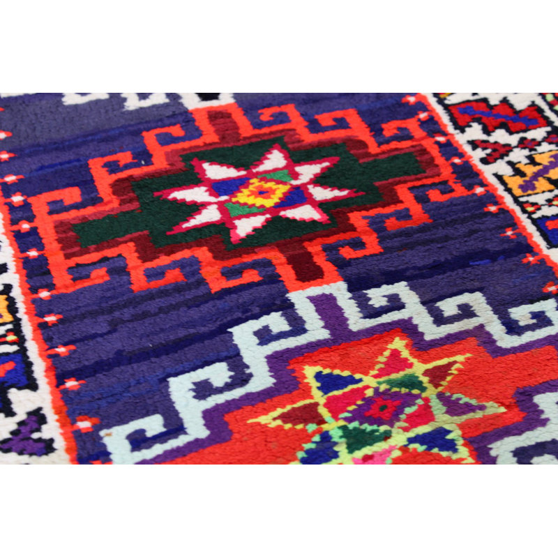 Herki One-of-a-Kind 2'8" X 13'4" Flatweave Area Rug