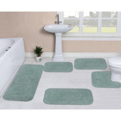 Tapis de bain 100% coton Brunton Collection (ensemble de 5)