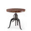 Table à manivelle ronde Sparrow - brun foncé
