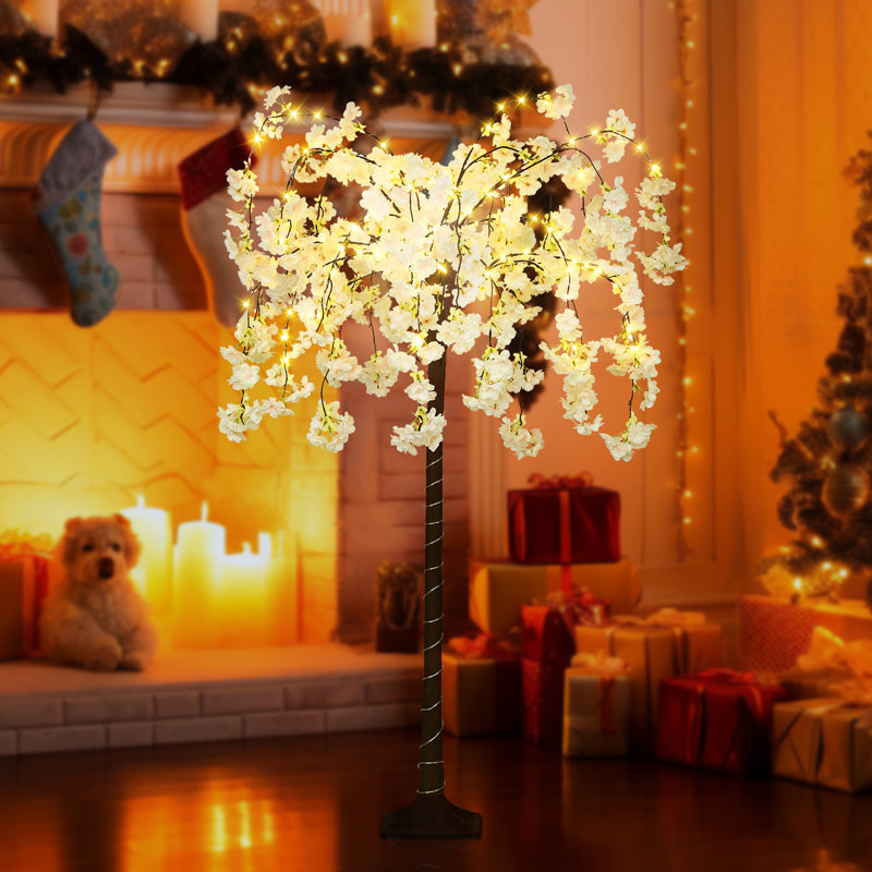 48'' Faux Cherry Blossom Tree