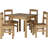 Tetteh Dining Set with 4 Chairs