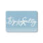 Tapis de bienvenue bleu clair Isy Salty Starfish 24 "x 36"