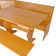 Jiles 5 Person Corner Solid Pine Breakfast Nook with Hidden Storage