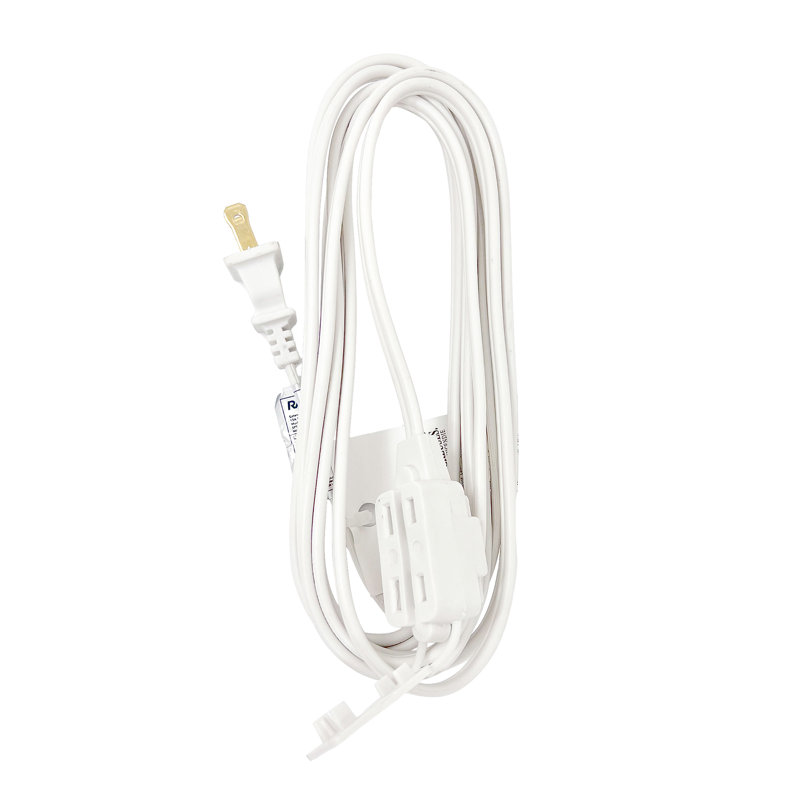 RAYOVAC® Indoor Extension Cord With Straight Plug, 12-Ft., White