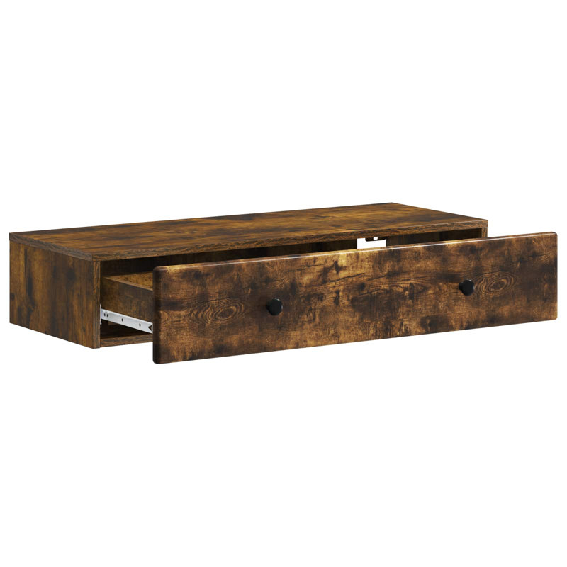 End Table, Smoked Oak