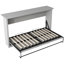 Twin Bed Into Cabinet, Grey - Solid, Space Conscious Fold Robust, Saving