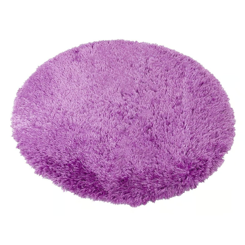 Tapis rond en coton Tulisia, Rond 3 pi 3 po