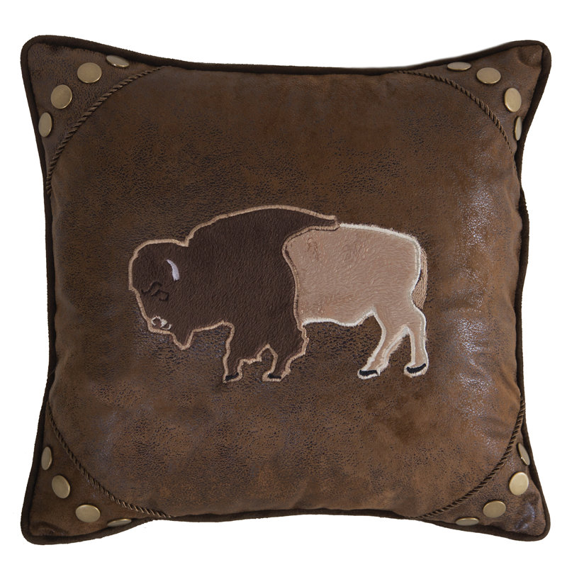 Wrangler Buffalo Pillow
