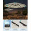 Ceridwyn 300cm Balcony Parasol
