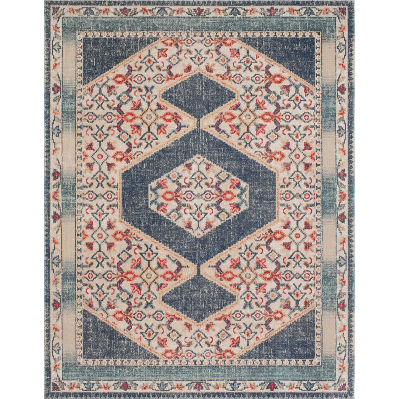 Shantae Oriental Indoor Rug, Rectangle 7'10" x 10'