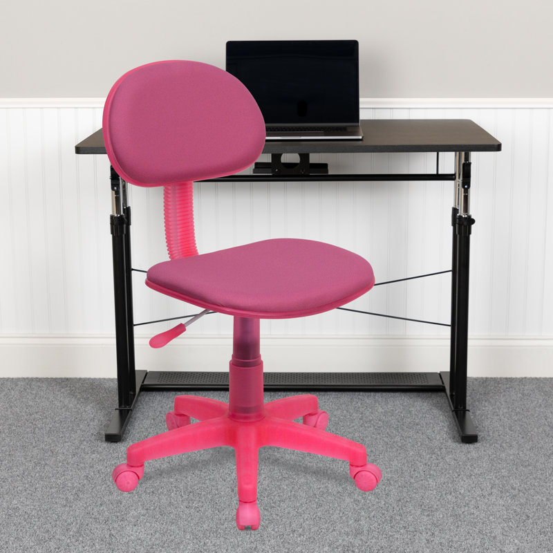 Chaise de bureau Camyra, Rose