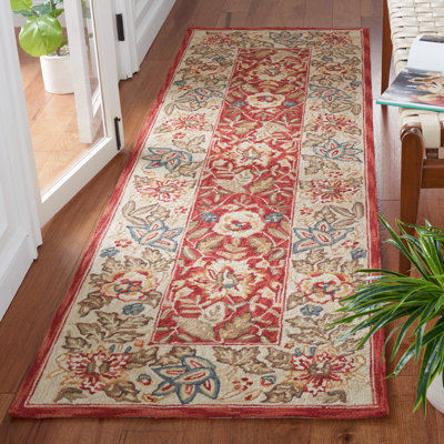 Brayton Hand Hooked Wool Pile Oriental Rug