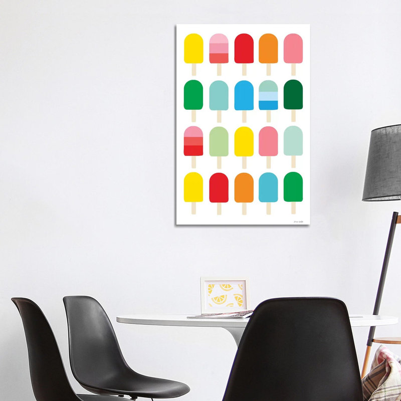 Popcycle Fun by Ann Kelle - Wrapped Canvas Print, 101.6 cm H x 66.04 cm W x 1.91 cm D