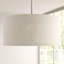 Kiera 3 - Light Polished Chrome Drum Pendant-14053029-14733210