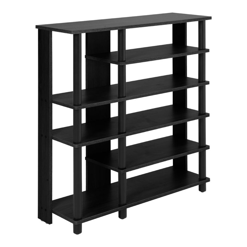 16 Pair Shoe Rack, Black