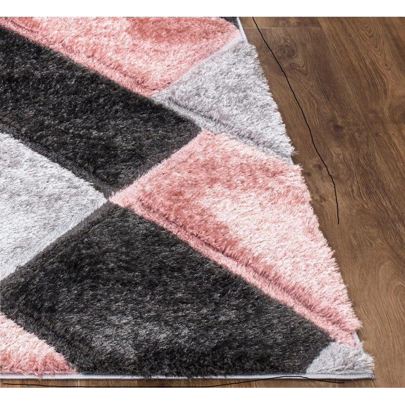 Shag Area Rug, Rectangle 200 x 290 cm