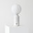 Mila Tall 15 in. Modern Integrated LED Bedside Table Lamp with Touch Sensor and 3-Way Dimming-87756009