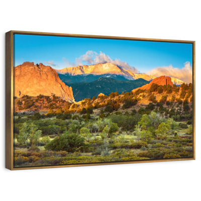 Paysage de montagne Pikes Peak