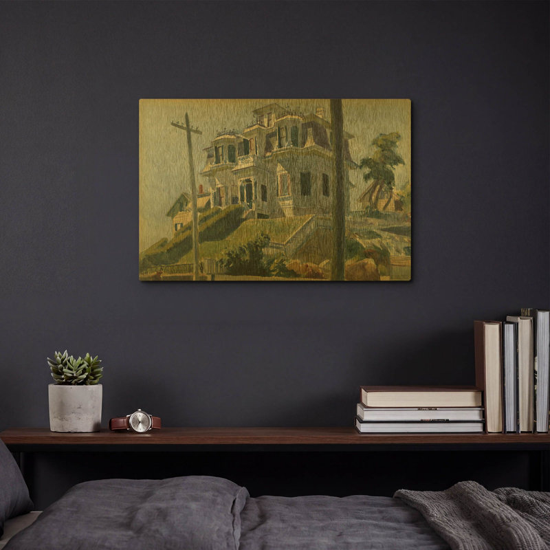 'Haskell' By Edward Hopper Metal Wall Art, 12" H x 16" W