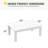 Outdoor Aluminum Coffee Table-106035350