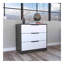 Commode 3 tiroirs Maryland, plateau supérieur