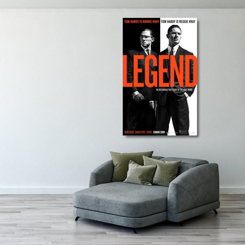 Legend, 40" H x 25" W