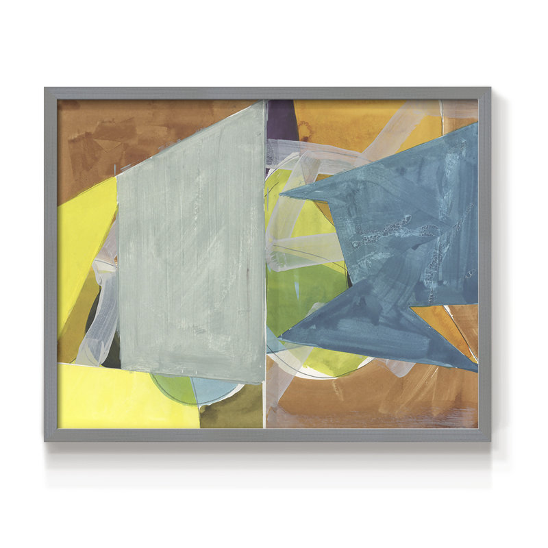 Scie sauteuse 2 - reproduction encadrée, Gris, H 16 po x l 20 po