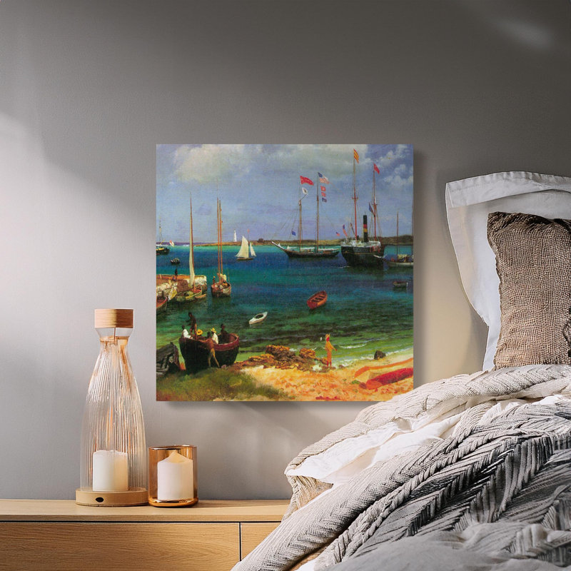 Renville 1 Piece Wrapped Canvas Wall Art Set, 6x6