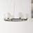 Aris 6 - Light Dimmable LED Lantern Empire Chandelier