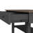 Nibbi 51.7" Console Table with 2 Wooden Drawers and Shelf,Metal Legs-1790380722