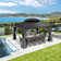 Aluminum Patio Gazebo Permanent Hardtop Gazebos