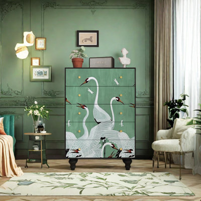 Commode d'appoint en bois massif Modern Modern