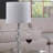 23.5" In Cale Cut-Crystal Modern Table Lamp