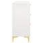 Commode rectangulaire à 6 tiroirs