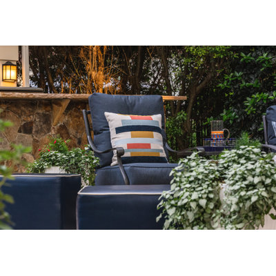 Coussin Sunbrella Summon Fiesta par Earnest Collection