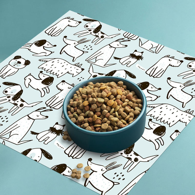 Pet Lovers Anti-Skid Placemat