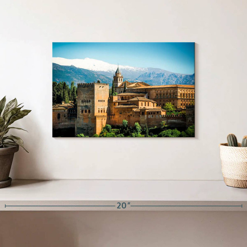 Palais Nicci Alhambra, H 8 po x l 12 po