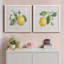 Lemon Fresh I - ensemble de 2 peintures sur toile encadrées-986507309-986507308