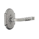 San Carlos Flat Privacy (Bed & Bath) Door Lever with Arch Rosette