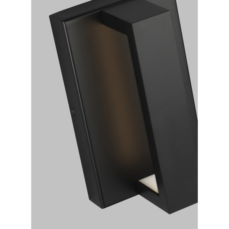 Windfall 1 - Light LED Outdoor Flush Mount, 8.2" H x 5" W x 3.9" D