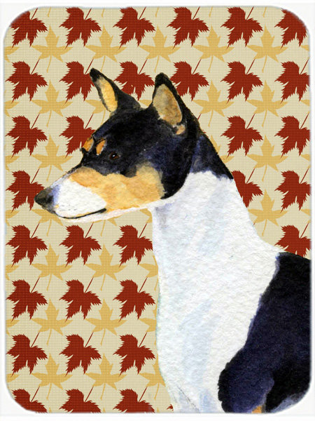 Planche à découper en verre basenji east urban home