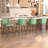 Swivel 26.8'' Faux Leather Counter Stool ( Set Of 4 )-106647211