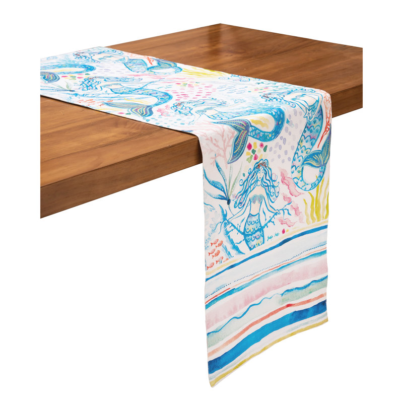 Chemin de table Mermaid Garden