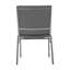 Chaise empilable en vinyle avec supports de fixation Oliverson-34678235-34678238