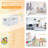 Muscatine Kids Rectangular Play Or Activity Table and Chair Set