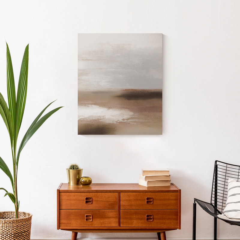 «Soft Smooth Warm», reproduction sur toile abstraite, H 24 po x l 20 po