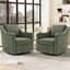 Fauteuil d'appoint pivotant large et haut Charitini-150820219