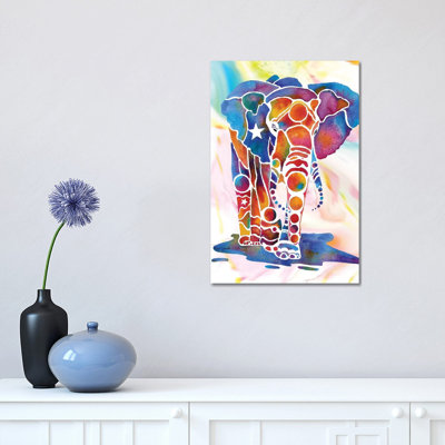 Elephant II 1 Piece Wrapped Canvas Wall Art